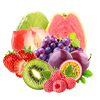 Grape burst-Lychee ice-peach berry-Kiwi passion fruit guava