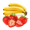 strawberry banana